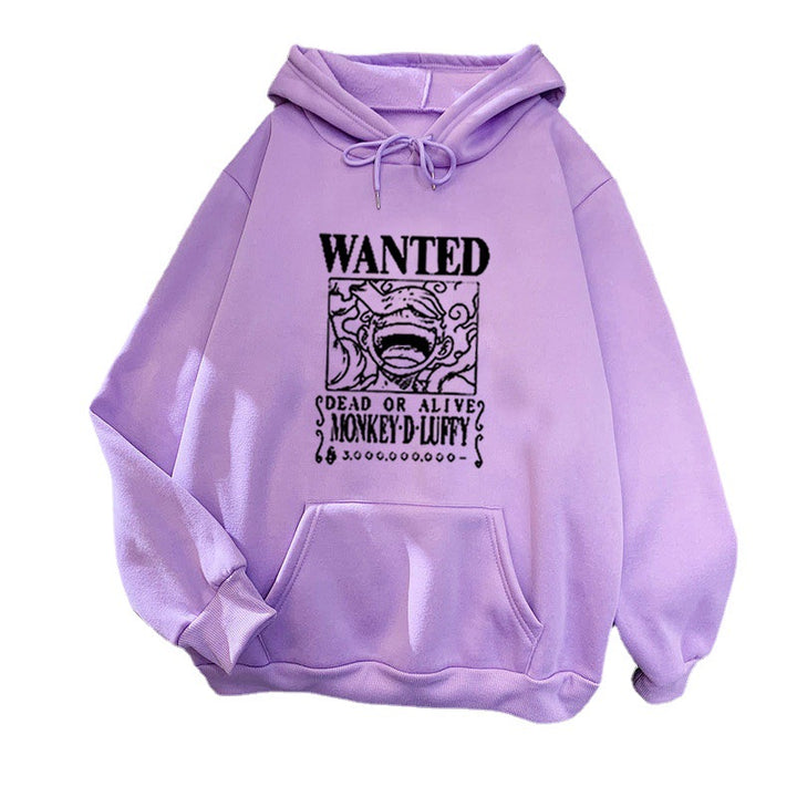 Women's hoodie with creative graphic design and cozy inner lining Chic & Stil