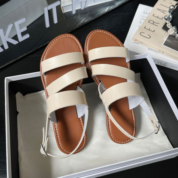 Women's strap sandals with anatomical sole Lune London