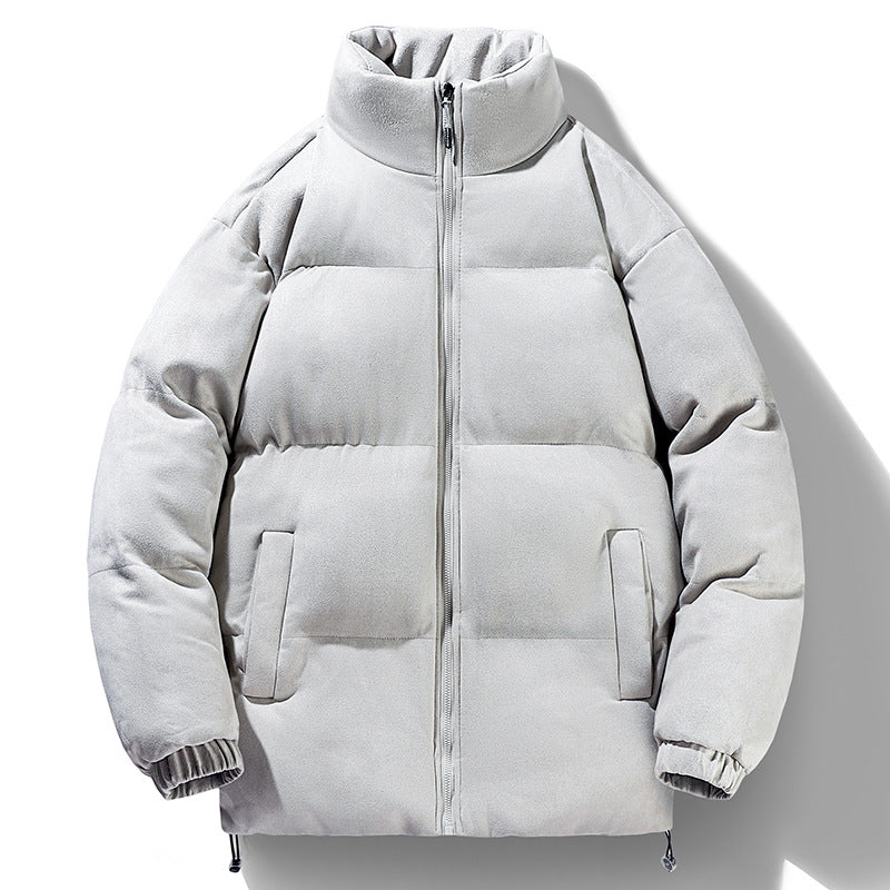 Ladies down jacket with high collar and pockets Lune London