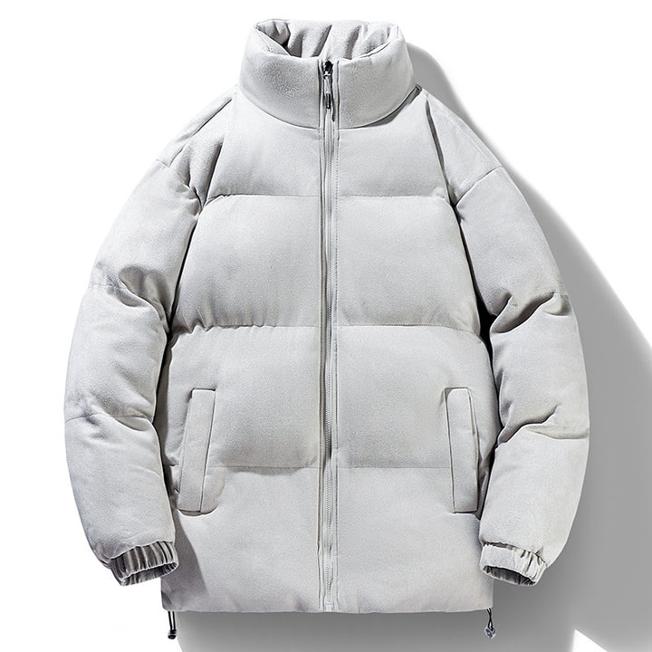 Ladies down jacket with high collar and pockets Lune London
