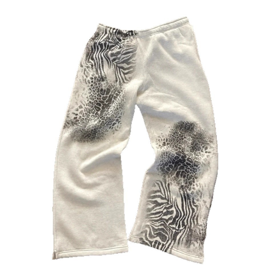 Pantalons de loisirs pour femmes avec motif animal créatif Chic & Stil