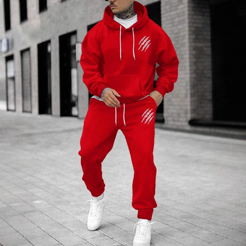 Men's tracksuit with modern graphic design and practical pockets Lune London