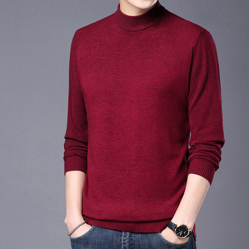 Ladies High Quality Turtleneck Sweater in Fine Wool Lune London