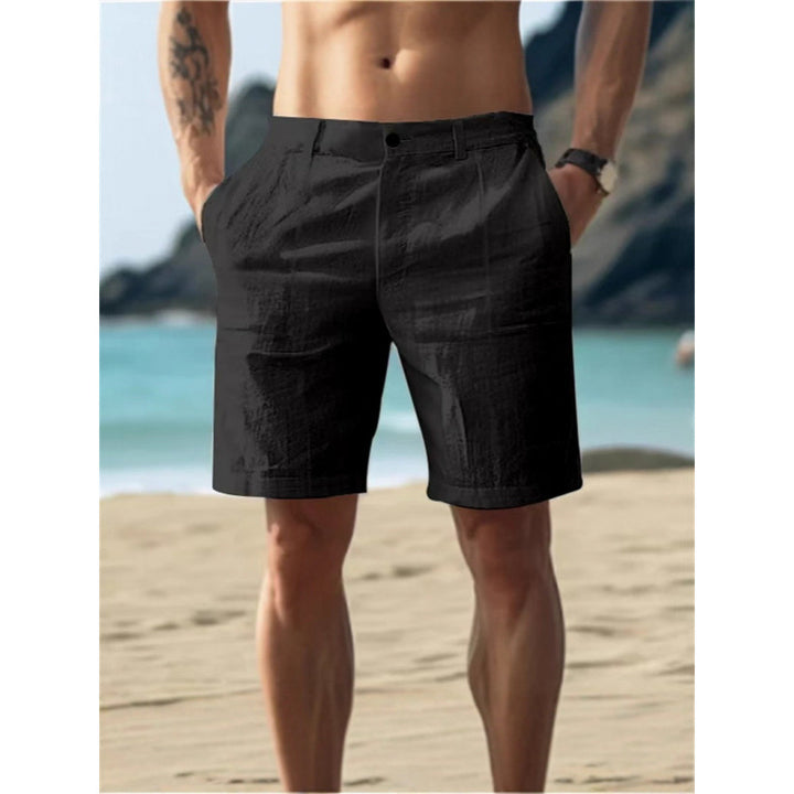 Men's swim shorts with quick-drying material and practical side pockets Lune London