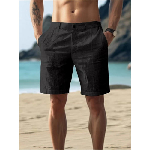 Men's swim shorts with quick-drying material and practical side pockets Lune London