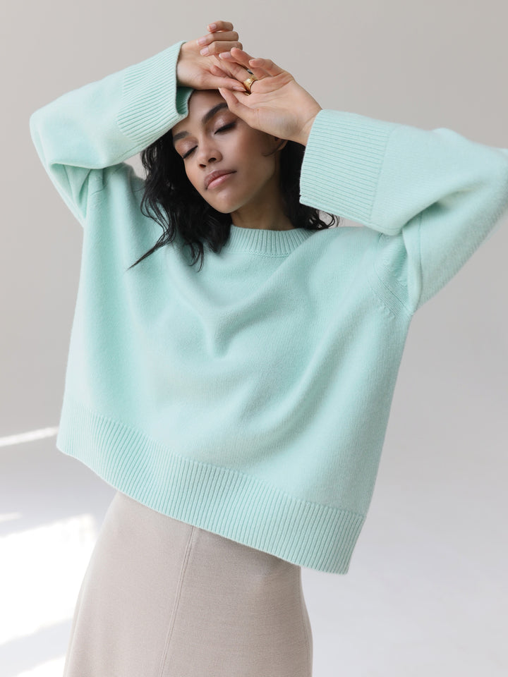 Ladies Casual oversized sweater Lune London