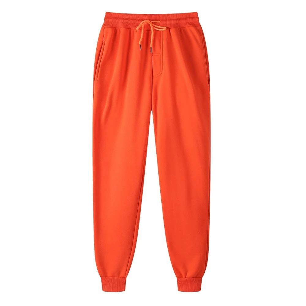 Comfortable training pants for ladies with elastic waistband and side pockets Lune London
