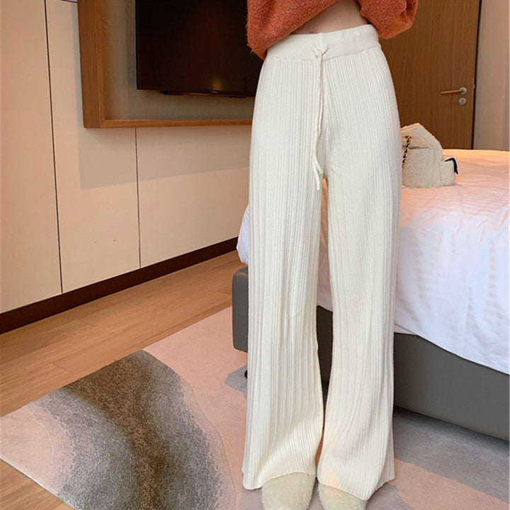 Pantalons en maille lâche pour femmes Chic & Stil