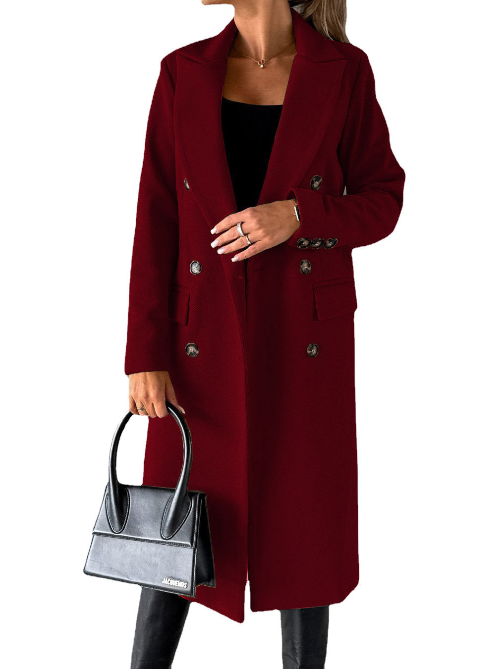 Ladies Elegant Fitted Blazer with Double-Breasted Lune London