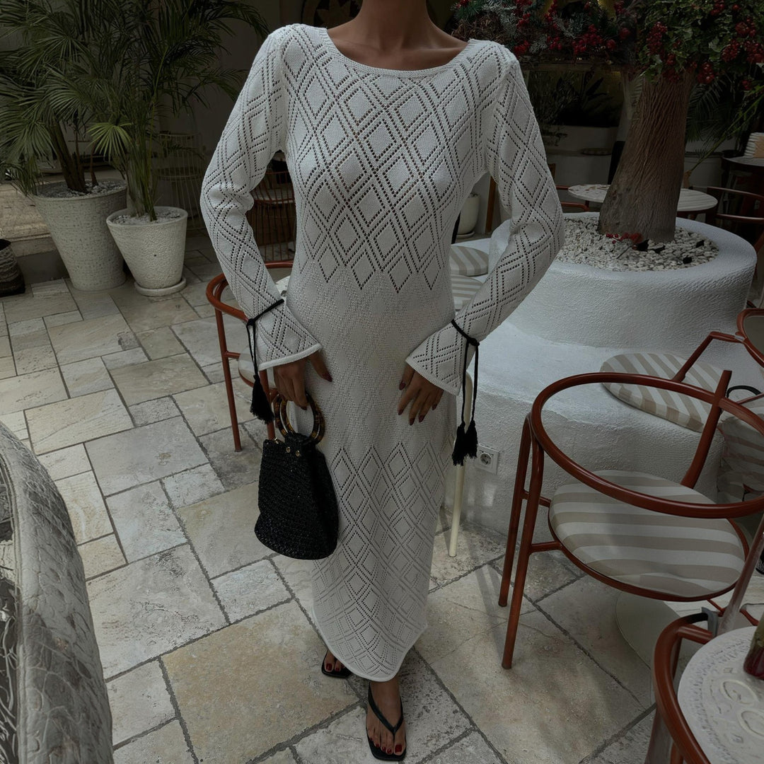 Maxi dress for ladies with elegant structure Lune London