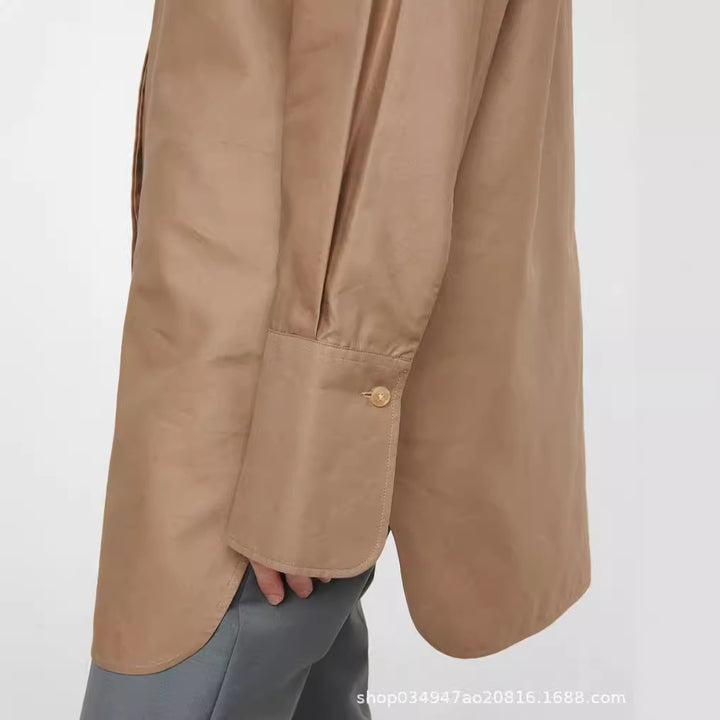 Chemisier pour femmes grande taille avec coupe décontractée et fentes latérales pratiques Chic & Stil