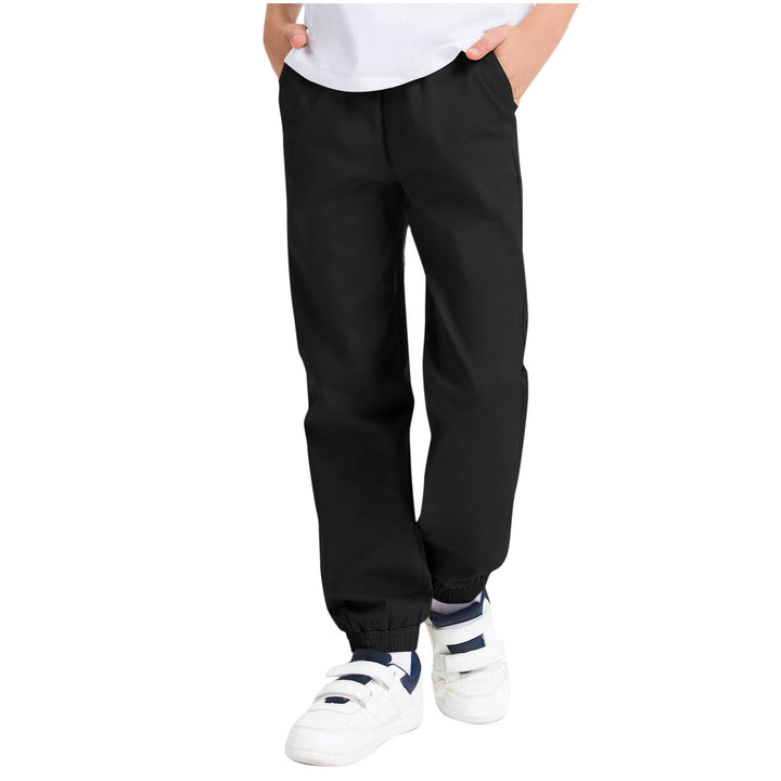 Leisure pants for boys with elastic waistband and side pockets Lune London