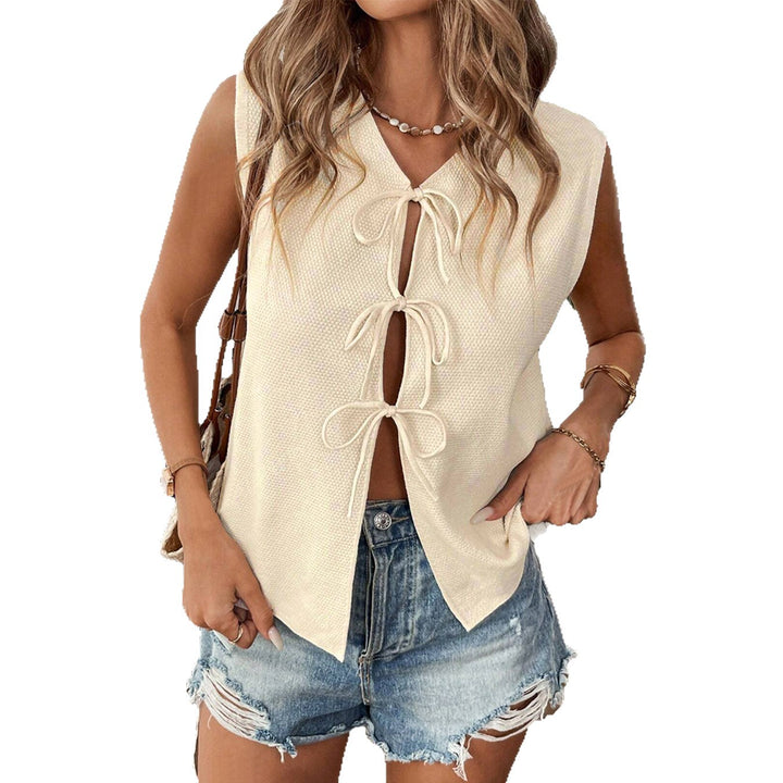 Casual jacket for women with decorative lacing details and a high collar Lune London