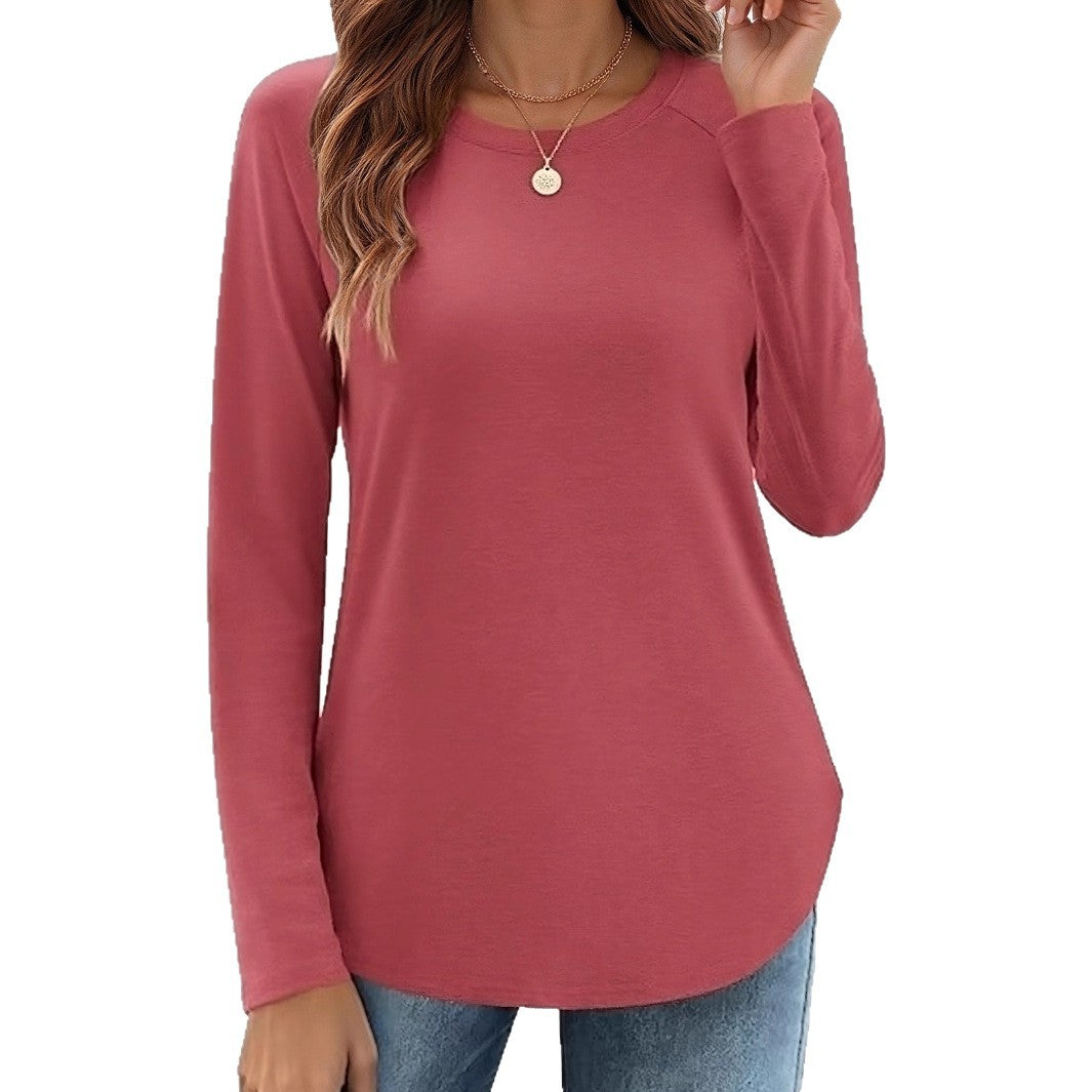 Women's long sleeve sporty t-shirt with relaxed fit Lune London