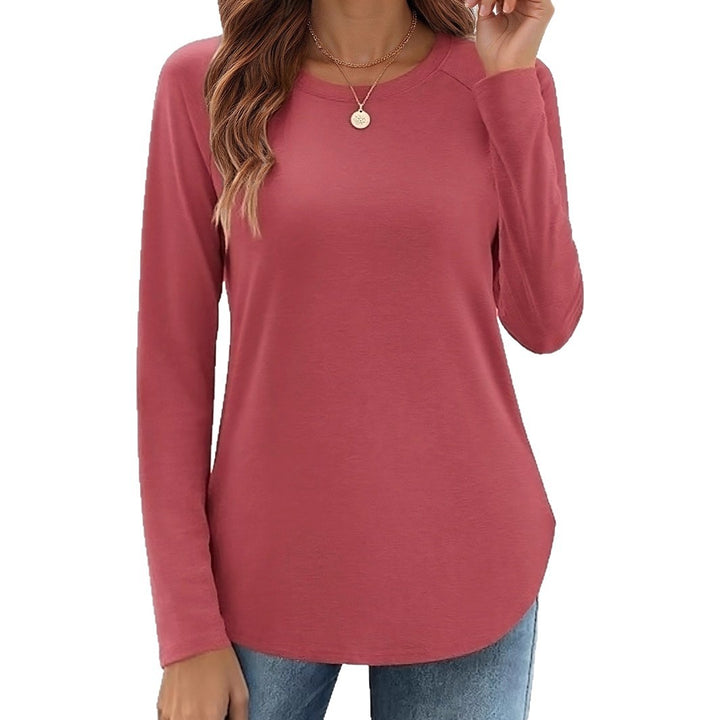 Women's long sleeve sporty t-shirt with relaxed fit Lune London