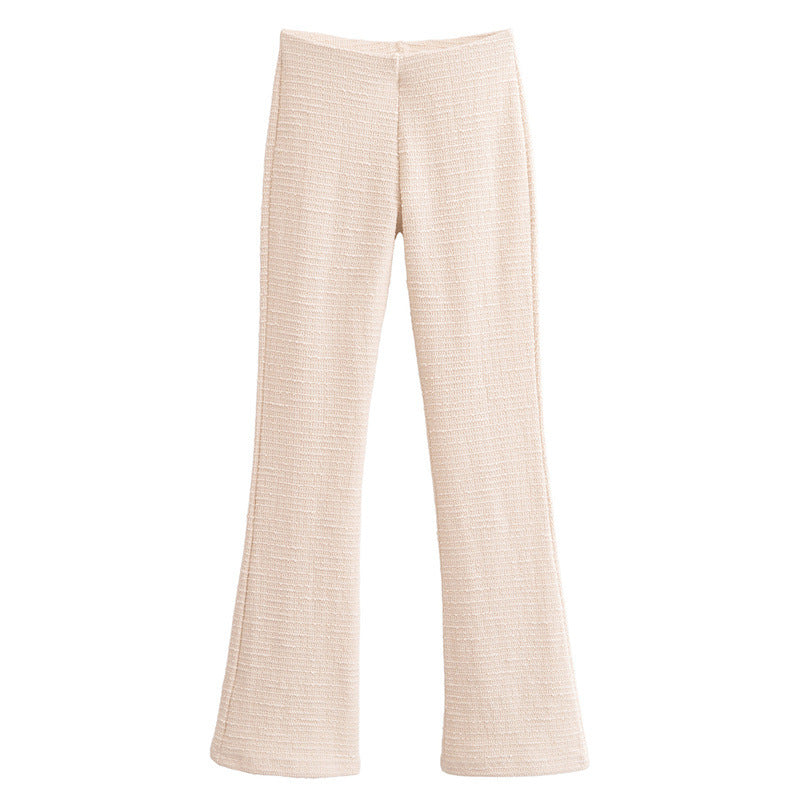 Flared pants for women in high-quality fabric Lune London
