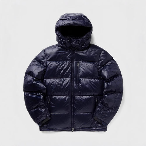 Women's insulated winter jacket with removable hood and water-repellent material Lune London