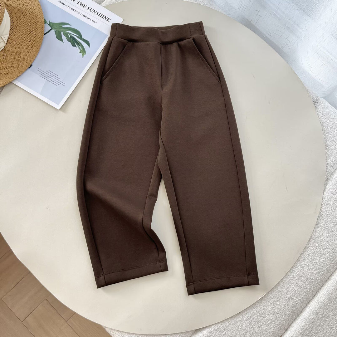 Pantalons décontractés confortables pour femmes avec taille haute et poches pratiques Chic & Stil
