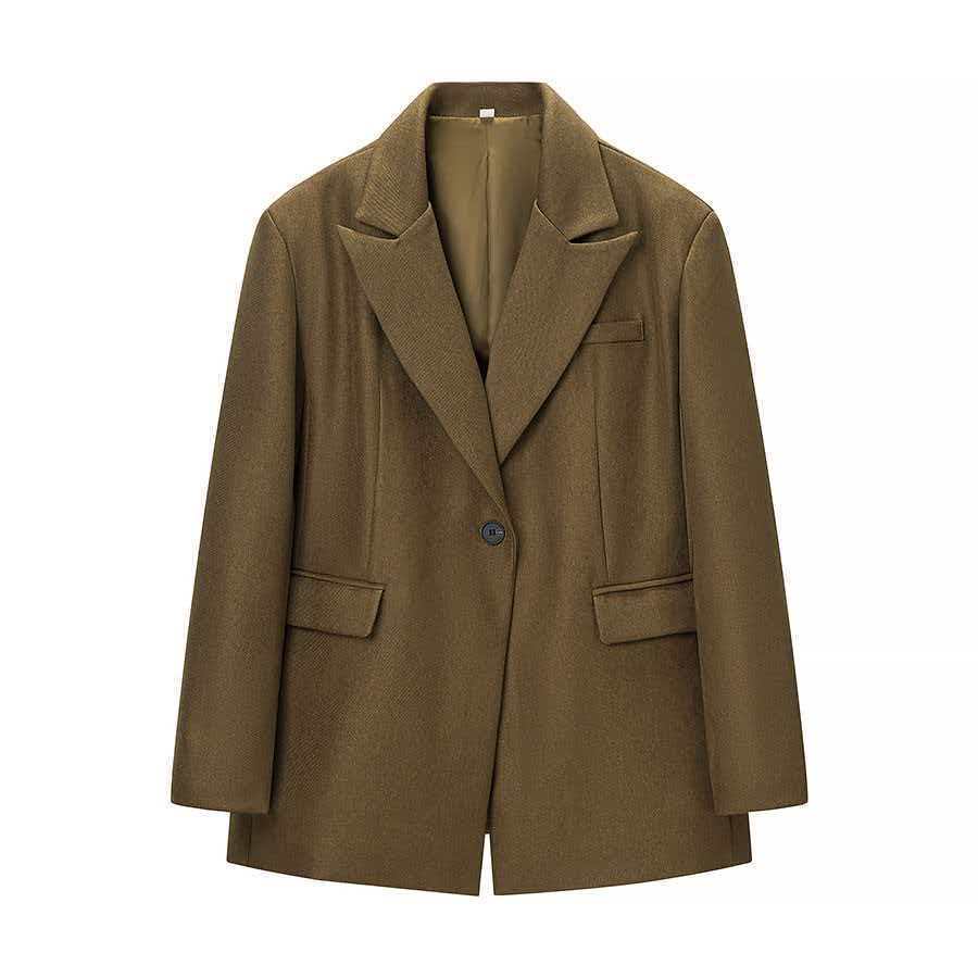 Veste blazer surdimensionnée classique pour femmes Chic & Stil