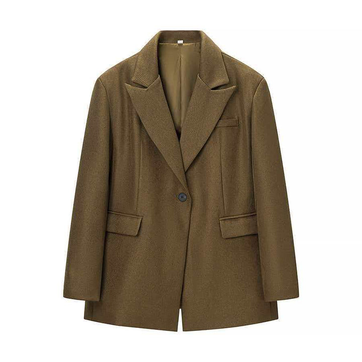 Veste blazer surdimensionnée classique pour femmes Chic & Stil