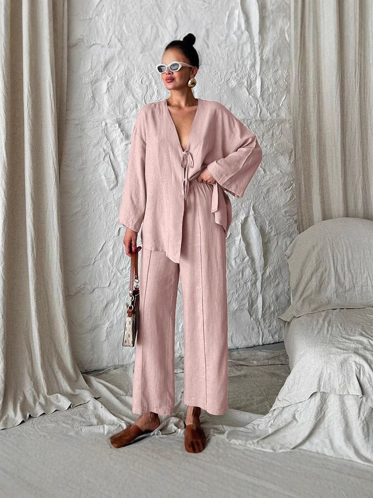 Casual set for women with a loose top and comfortable pants Lune London