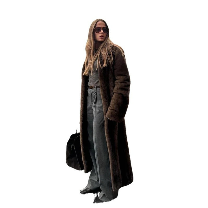 Manteau élégant en fausse fourrure pour femmes Chic & Stil