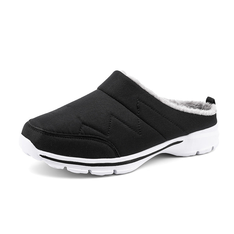 Slippers for women with non-slip sole and elastic shaft Lune London