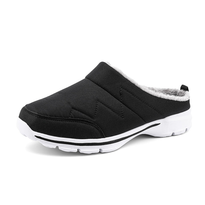 Slippers for women with non-slip sole and elastic shaft Lune London