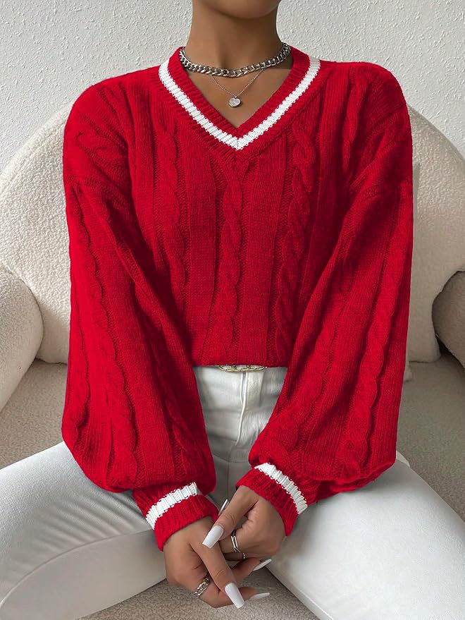 Ladies Thick Knit Chic Sweater