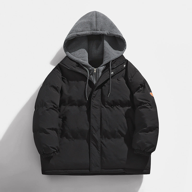 Ladies winter down jacket with integrated hood Lune London