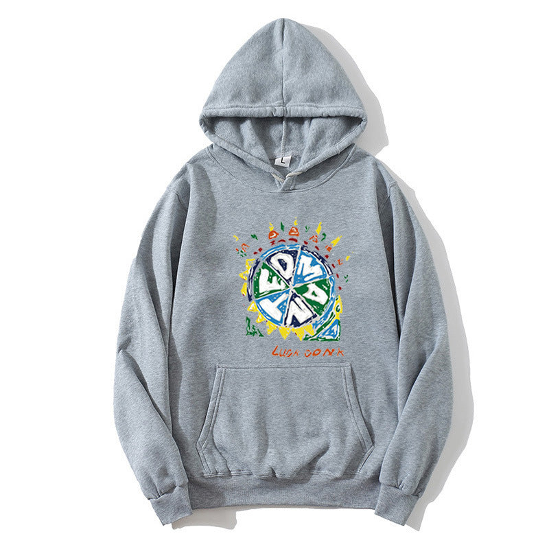 Women's hoodie with creative graphic print Chic & Stil