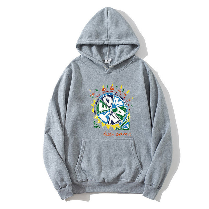 Women's hoodie with creative graphic print Chic & Stil