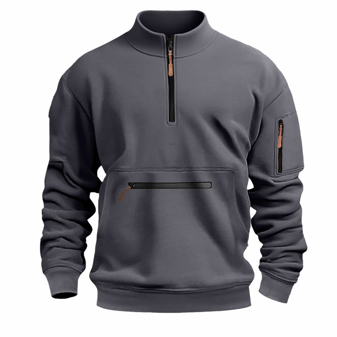 Men's functional sweatshirt with zipper Lune London