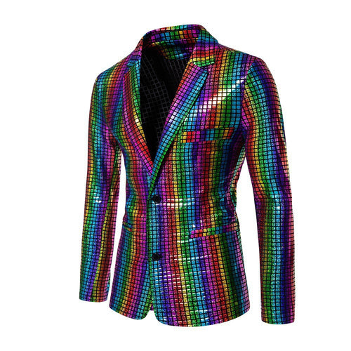 Shiny suit jacket for men Lune London