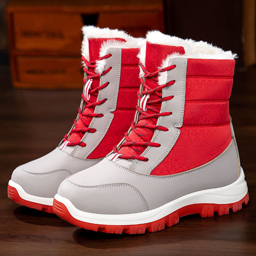 Winter boots for ladies with cozy faux fur lining and non-slip sole Lune London