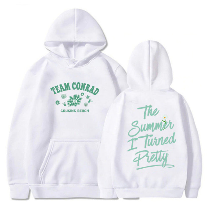 Sweat à capuche pour femmes avec imprimé floral et imprimé créatif Chic & Stil