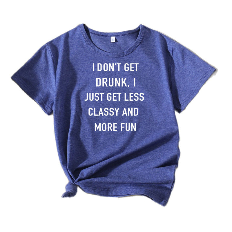 Ladies Casual Humor Quote T-shirt Lune London