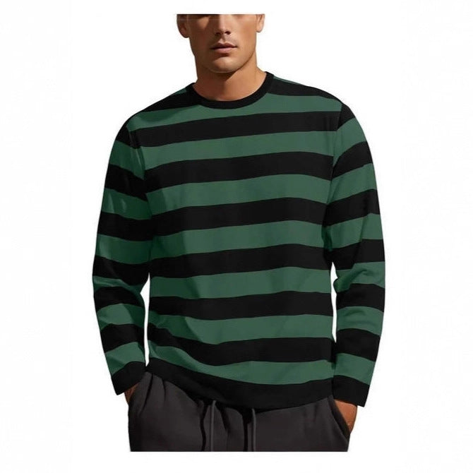 Lune London striped casual sweater for women