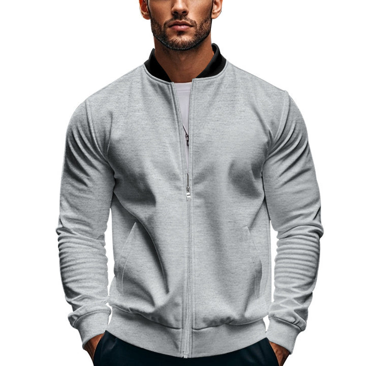 Sporty bomber jacket for men with practical pockets Lune London