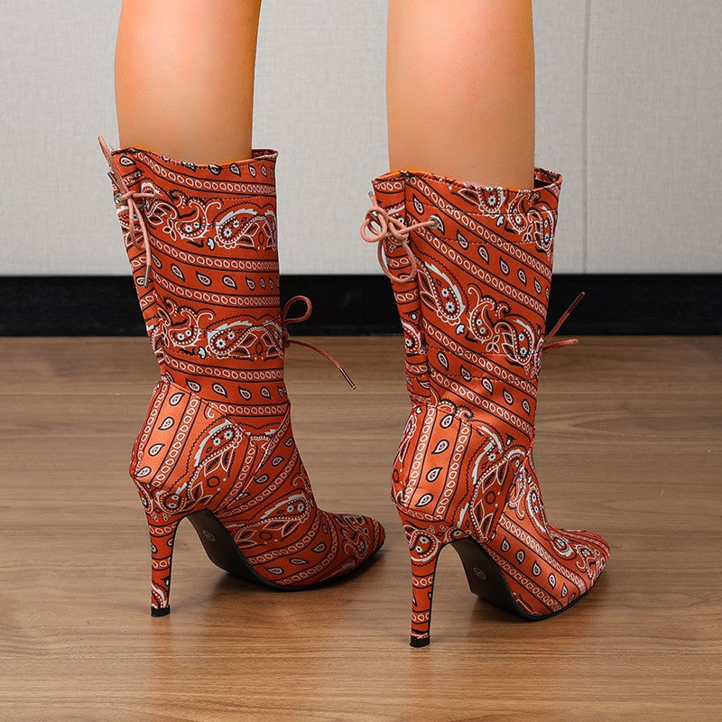Chic and Stylish High Heeled Boots for Women