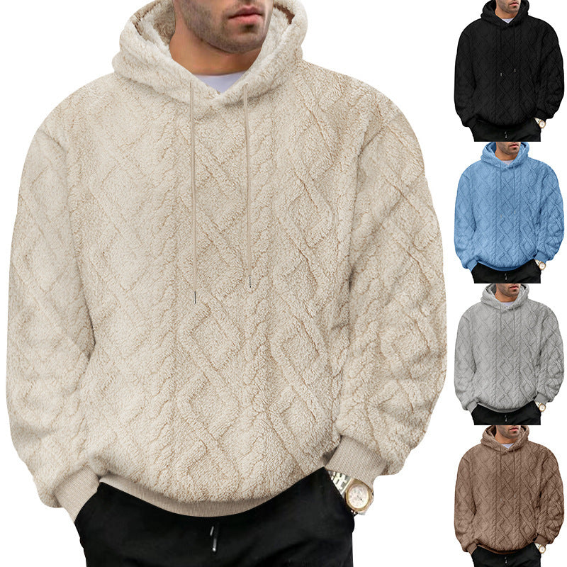 Men's cozy hoodie with structured design Lune London
