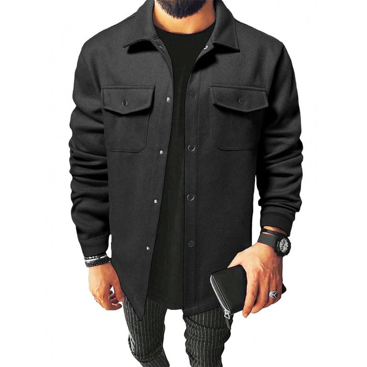 Men's blazer shirt made of durable material with practical pockets Lune London
