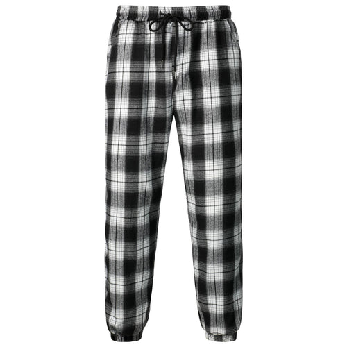 Leisure pants for men with pattern, elastic waist and side pockets Lune London