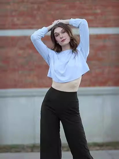 Comfortable long sleeve blouse for women with relaxed fit Lune London
