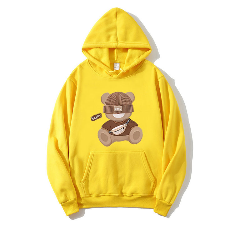 Women's hoodie with unique bear motif Chic & Stil