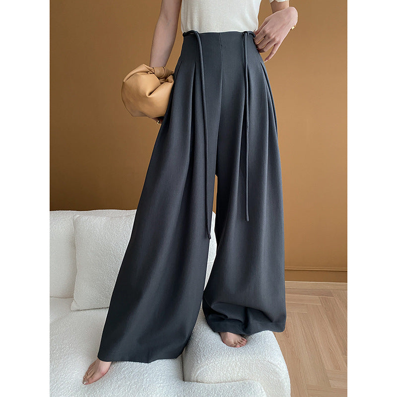 Ladies Elegant High-Waist Palazzo Pants Chic & Stil