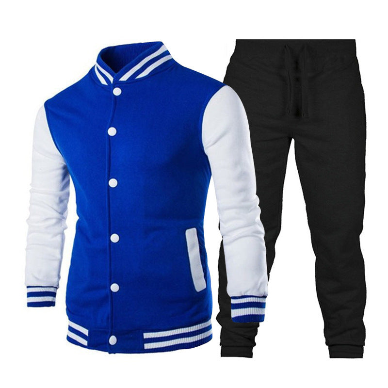 Men's sports training suit with jacket and jogger pants Lune London