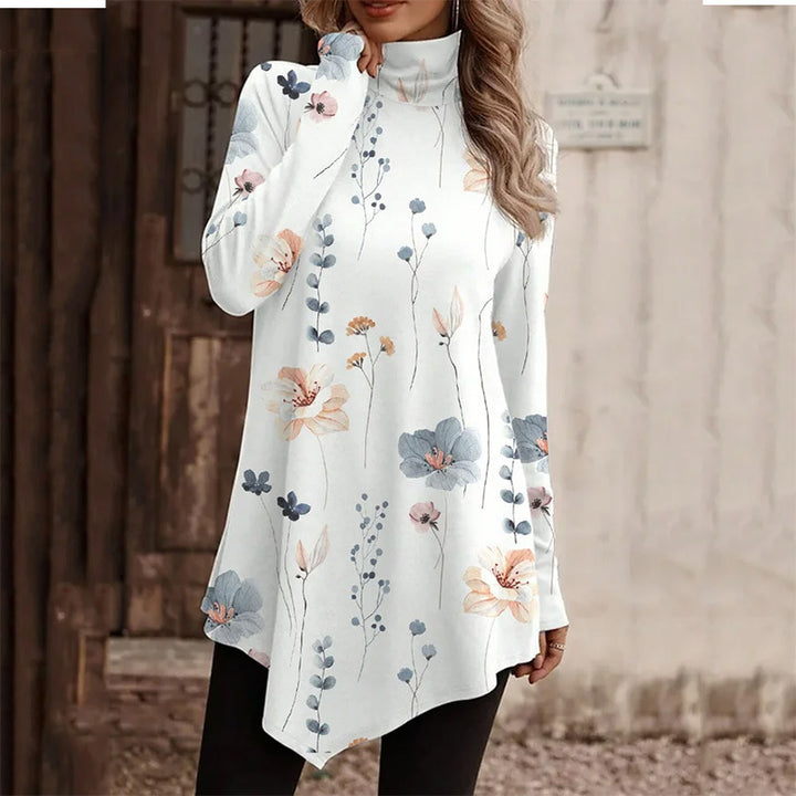 Ladies elegant and modern long T-shirt Lune London