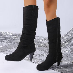 Chic and Stylish High Heeled Boots