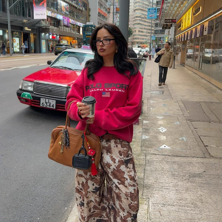 Casual hooded sweater for women with urban style featuring creative design and comfortable fit Lune London